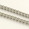 Tarnish Resistant 304 Stainless Steel Curb Chains CHS-R009-01-1