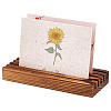 Pine Wood Place Card Display Stands ODIS-WH0025-185A-1
