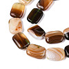 Natural Agate Beads Strands G-N356-03A-05-4