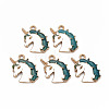 Alloy Enamel Pendants ENAM-N055-021D-NR-1