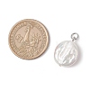 Natural Keshi Pearl Pendants PALLOY-JF04189-01-2