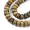 Natural Verdite Stone Beads Strands G-T140-72A-3