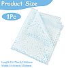 1M Polyester & PVC Sequined Mesh Fabric DIY-CY0003-54A-2