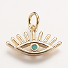 Brass Pendants KK-I613-26G-2