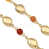 Natural & Synthetic Mixed Gemstone Handmade Round Beaded Chains AJEW-JB01653-02-2
