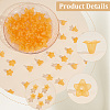150Pcs Transparent Acrylic Beads OACR-PA0002-05B-6