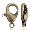 Antique Bronze Brass Lobster Claw Clasps X-KK-903-AB-NF-4