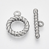 304 Stainless Steel Toggle Clasps STAS-N087-04-1