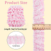 5M Double-Layer Pleated Polyester Chiffon Lace Trim OCOR-GF0006-69B-2