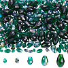 280Pcs 6 Styles Faceted Glass Beads Strands GLAA-SC0003-54-1