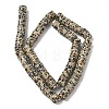 Natural Dalmatian Jasper Beads Strands G-G329-B05-8x1mm-4