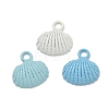 Spray Painted Alloy Pendants AL-CBA5D51-01C-1