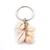 Cowrie Shell Keychain KEYC-JKC00175-1