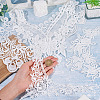 4Pcs 4 Styles Polyester Computerized Embroidery Collar DIY-TA0015-71-7
