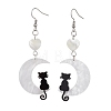 Acrylic Dangle Earrings EJEW-JE06333-01-2