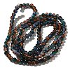 Crackle Glass Beads Strands X-CCG-C002-6mm-08-2