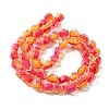 Two Tone Resin Beads Strands GLAA-T035-02C-3