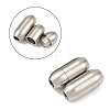 304 Stainless Steel Magnetic Clasps X-STAS-O042-A-24-1