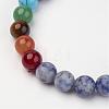 Sodalite Beaded Stretch Bracelets BJEW-P065-A-04-3