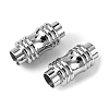 Tarnish Resistant 304 Stainless Steel Magnetic Clasps with Glue-in Ends X-STAS-E049-7-3