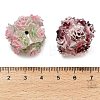 Polymer Clay Rhinestone Beads RESI-D015-02-3