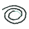 Synthetic Green Goldstone Beads Strands X-G-E560-C01-4mm-2