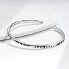 Engraved Brass Cuff Bangles for Women Men FS-WG01448-01-1