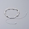 Adjustable Braided Bead Bracelets BJEW-JB04902-3