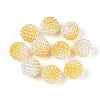 Imitation Pearl Acrylic Beads OACR-T004-15mm-15-1