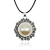 Zinc Alloy Pendant Necklaces BQ0290-1