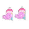 Alloy Enamel Pendants AL-CBA292F-01K-P-1