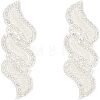 Glass Hotfix Rhinestone Applique DIY-WH0343-08-1