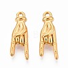 304 Stainless Steel Pendants X-STAS-T065-21A-G-1