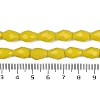 Opaque Solid Color Beads Strands EGLA-N013-P8mm-D06-4