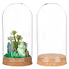 Glass Dome Cover AJEW-WH0505-27-1