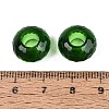 Transparent Glass European Beads GPDL-Q024-14mm-A05-3
