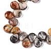 Natural Crazy Agate Beads Strands G-T138-128-3