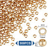 Unicraftale 300Pcs 304 Stainless Steel Spacer Beads STAS-UN0050-18-4