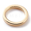 Brass Linking Rings KK-Y003-03C-G-3
