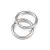 Tarnish Resistant 304 Stainless Steel Open Jump Rings STAS-E067-07-8mm-4