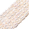 Natural Nucleated Pearl Beads Strands PEAR-N012-02O-01-2