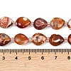 Natural Fire Crackle Agate Beads Strands G-K393-E01-10x12-5
