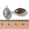 Natural Grey Agate Pendants G-B009-01G-T-3