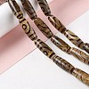 Tibetan Style dZi Beads Strands G-A024-01J-4