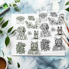 Custom Summer Theme PVC Plastic Clear Stamps DIY-WH0631-0205-4