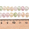 Transparent Glass Beads Strands X-GLAA-T023-4mm-A14-4