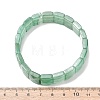 Natural Green Aventurine Faceted Beaded Stretch Bracelets for Women BJEW-K251-08J-5