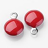 Stainless Steel Enamel Charms X-STAS-P049-07-1