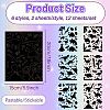 12 Sheets 6 Styles Religion Self-Adhesive PVC Waterproof Picture Stickers DIY-WH0605-009-2