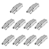 DICOSMETIC 10Pcs 201 Stainless Steel Watch Band Clasps STAS-DC0015-89-1